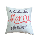 Country Christmas Square Pillow Covers - Theone Apparel