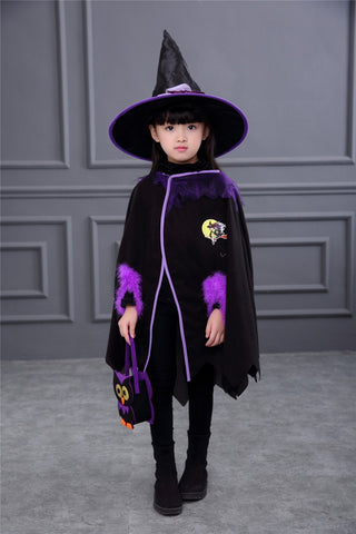 Cute Little Witch Halloween Costume for Girls - Theone Apparel