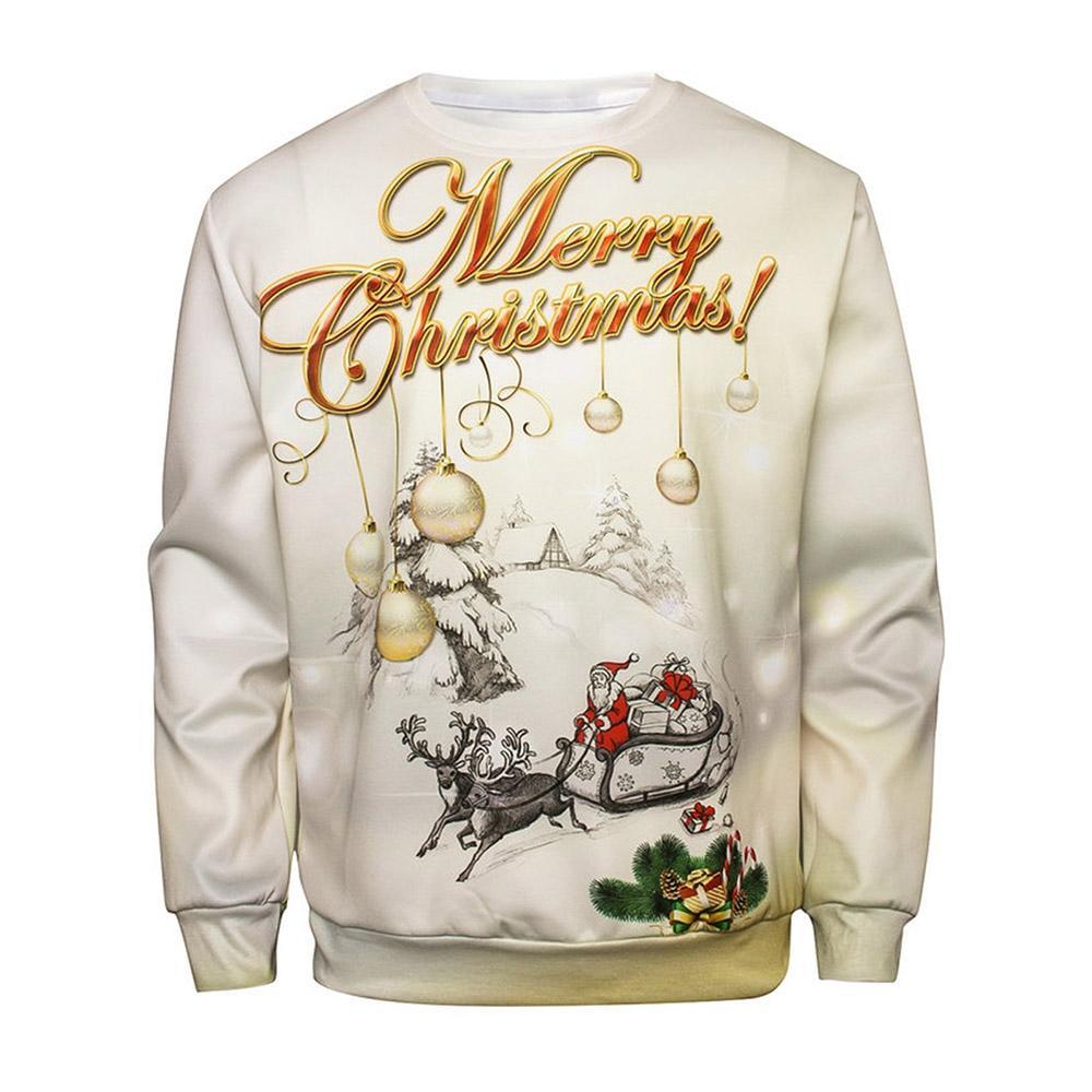 Cute Merry Christmas Pullover Sweatshirt - Theone Apparel