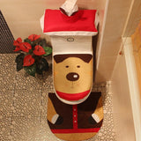 Decorative Reindeer Christmas Bathroom Set - Theone Apparel