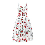 Flower Print Button Up Summer Dress - Theone Apparel