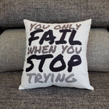 Good Intentions Inspirational Pillow Covers