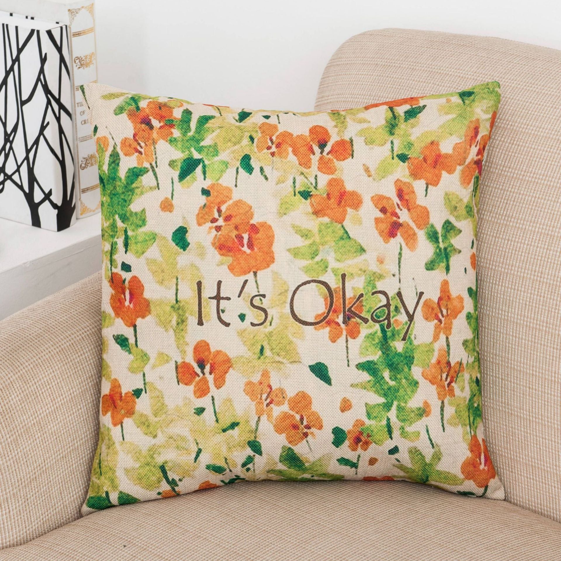 Good Vibes Only Pillow Covers-601-0018-S1-Theone Apparel