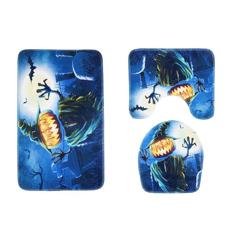 Halloween To Remember Bath Mat Set-Theone Apparel