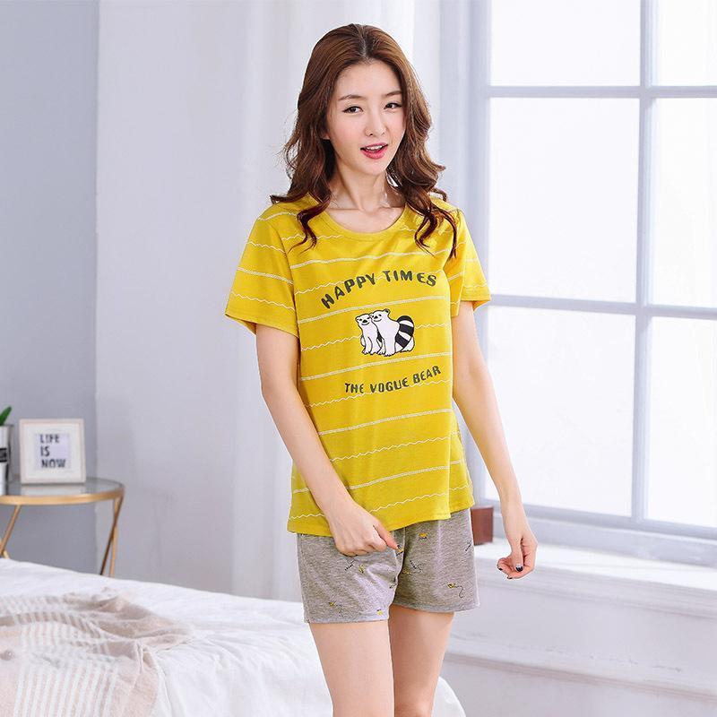 Happy Bear 2pc Sleepwear Set-Style 1-Theone Apparel