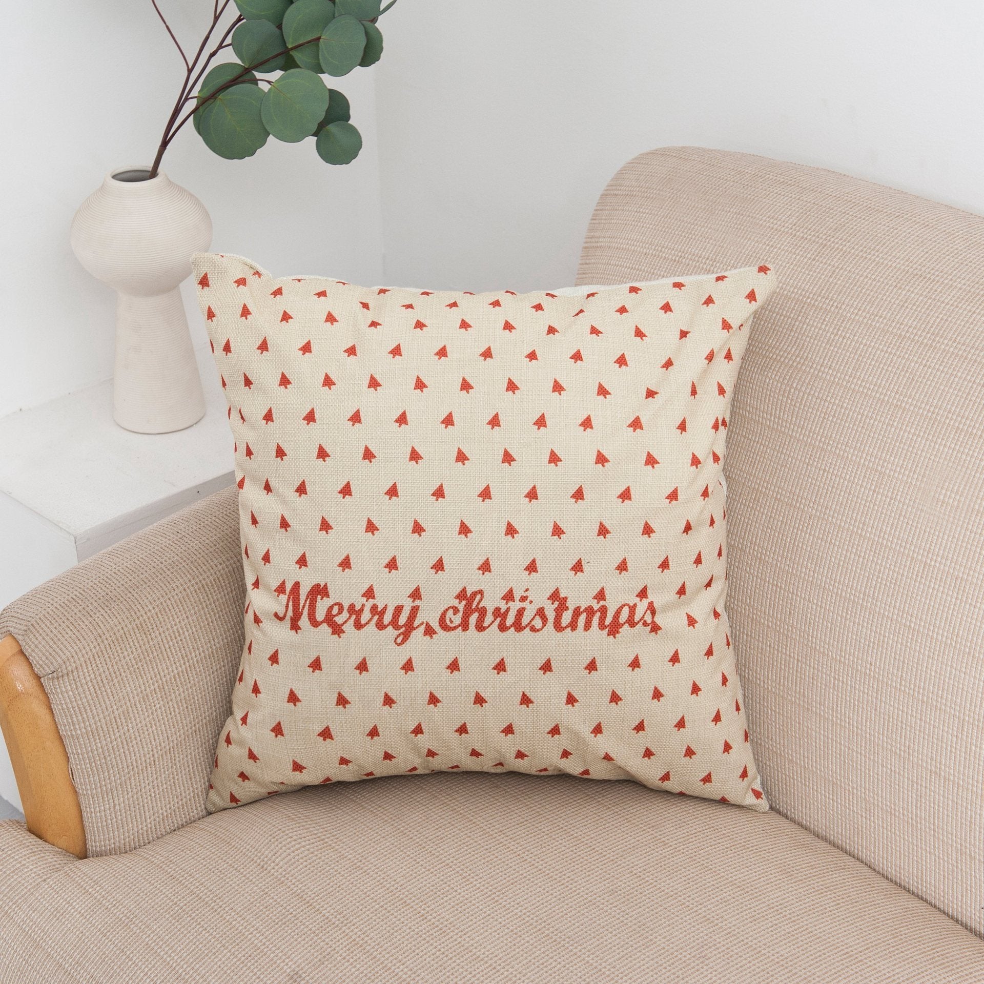 Happy Holiday Christmas Pillow Covers-Theone Apparel