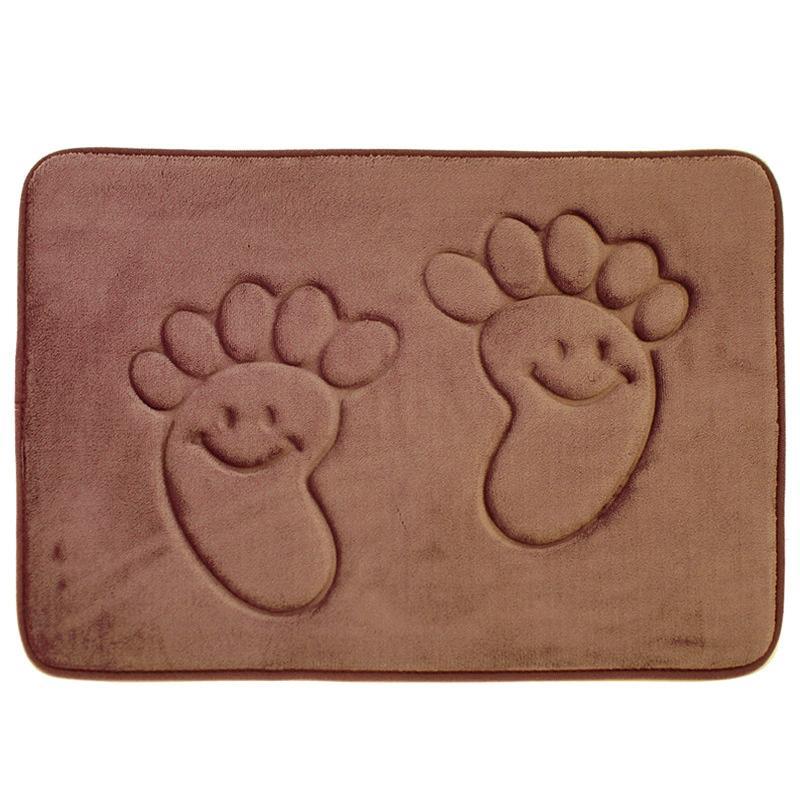 Happy Prints Embossed Bath Rugs-Theone Apparel