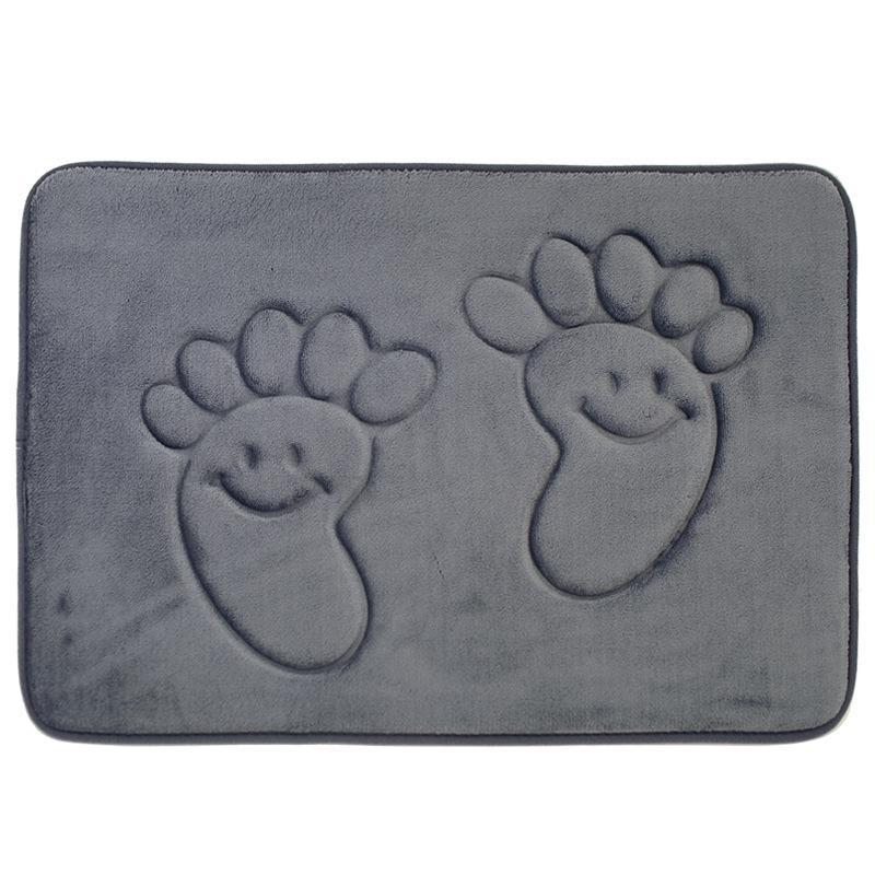 Happy Prints Embossed Bath Rugs-Theone Apparel