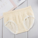 Heather Gray Lace-Trimmed Panty - Theone Apparel