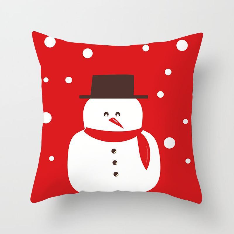 Ice Blue Christmas Themed Pillow Covers-Theone Apparel