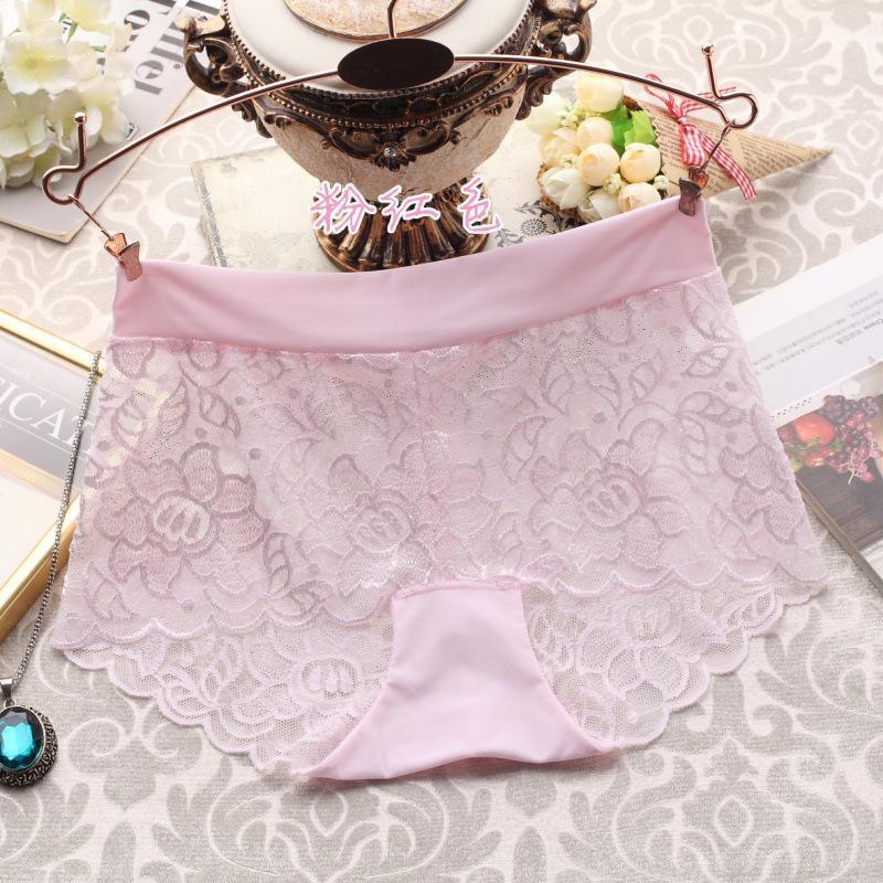 In Love with Lace Cheeky Hipster Panty-Pink-Theone Apparel