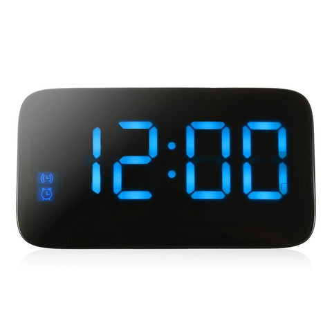 LED Digital Alarm Clock With Voice Control