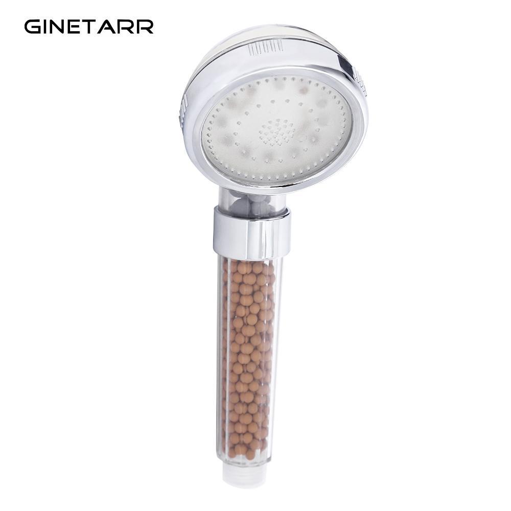 LED Temperature Sensing Shower Head-Silver-Theone Apparel