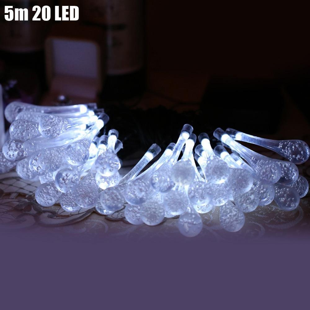LED Water Drop Shaped Ornament-White-Theone Apparel