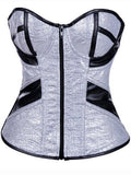 Lace Up Full Cup Corset Top - Theone Apparel