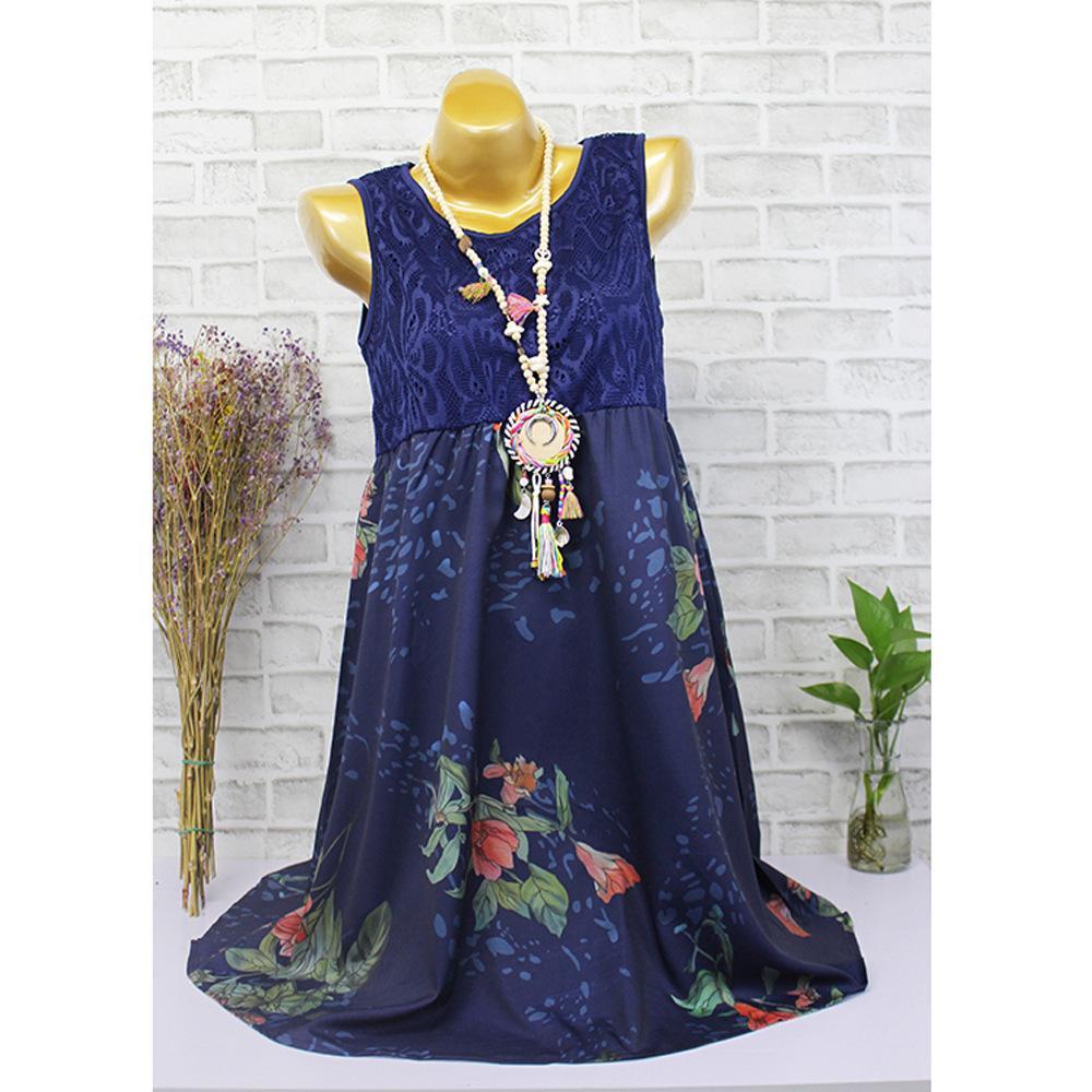 Lace and Bouquets Summer Dress-Theone Apparel