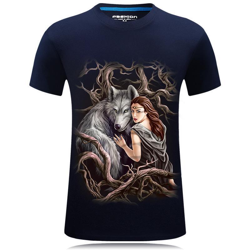 Lady And Her Beast Graphic Tee-Theone Apparel