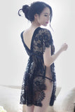 Lavish Me In Lace Lingerie Dress - Theone Apparel