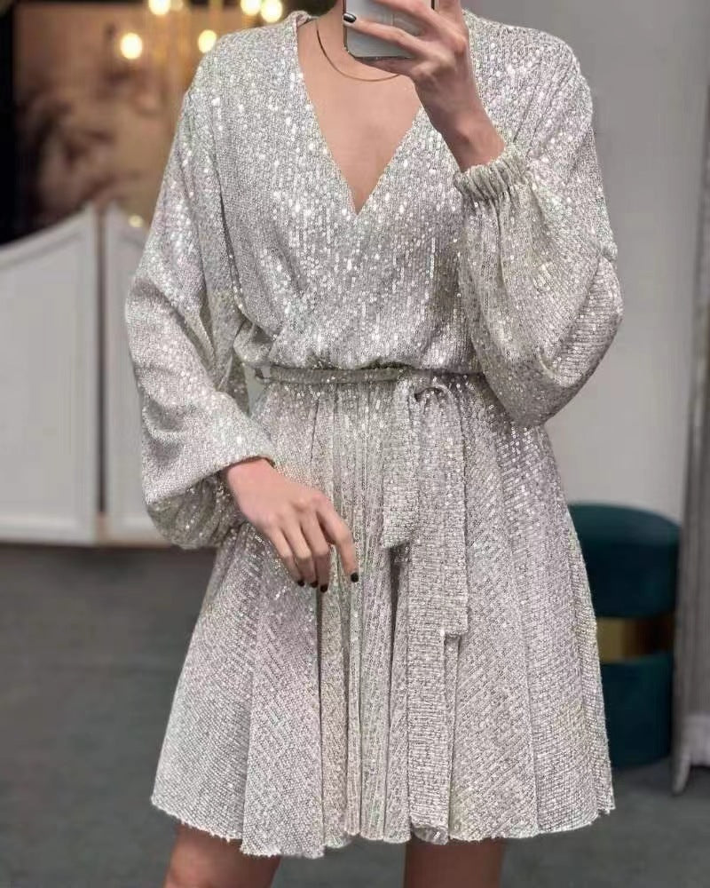 green emerald velvet dress ZARA. Nude sequin dress T.xs  Hibuy market