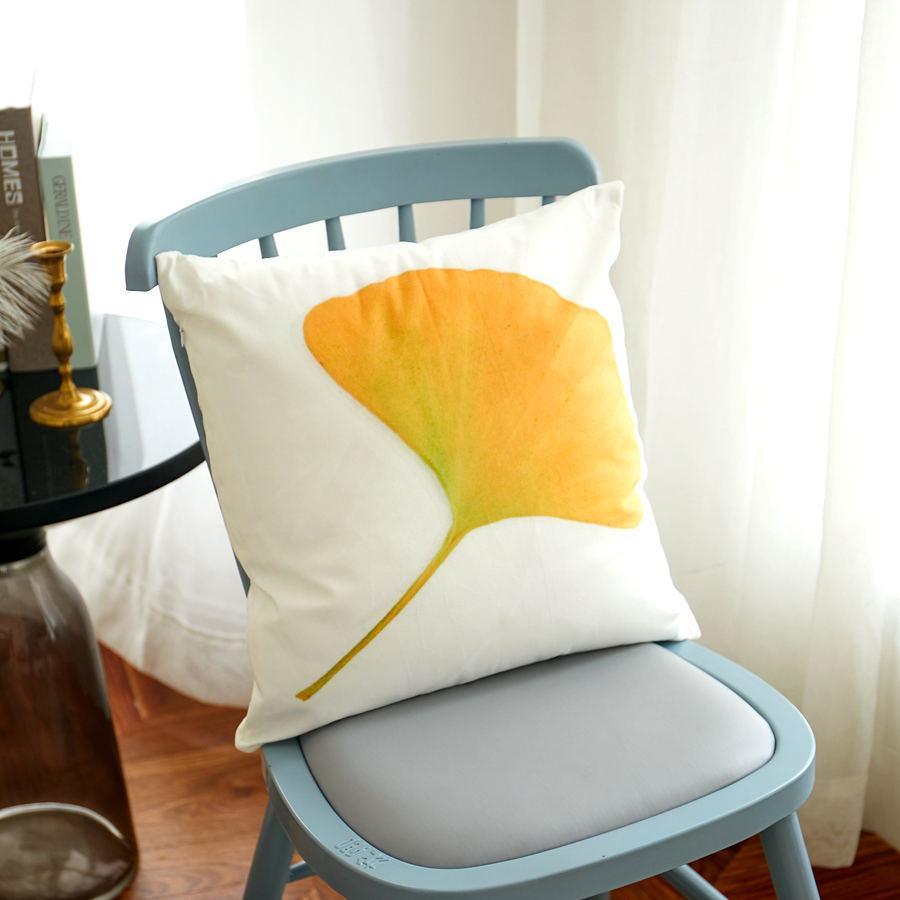 Lost in Leaves Printed Pillow Covers-Theone Apparel