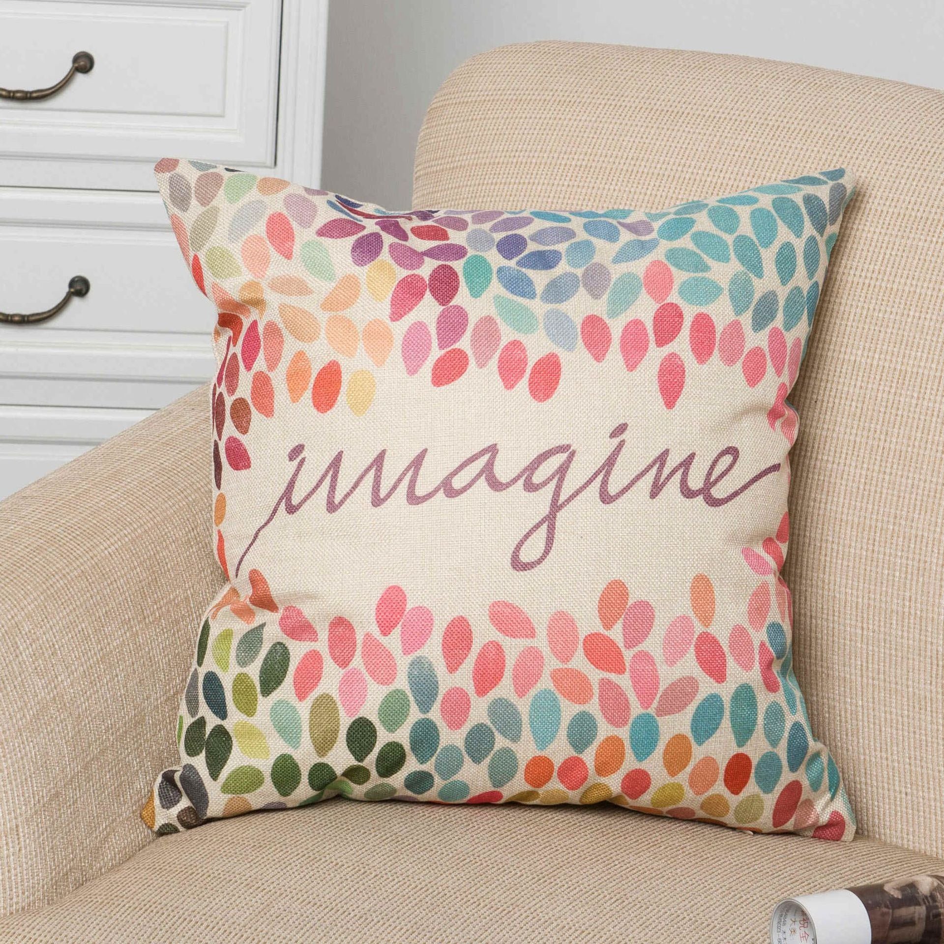 Lost in Leaves Printed Pillow Covers-Theone Apparel