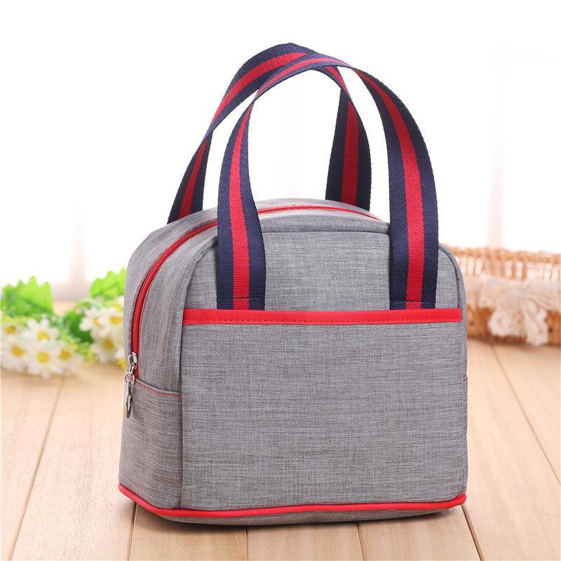 Medium Round Top Zipper Tote-Theone Apparel