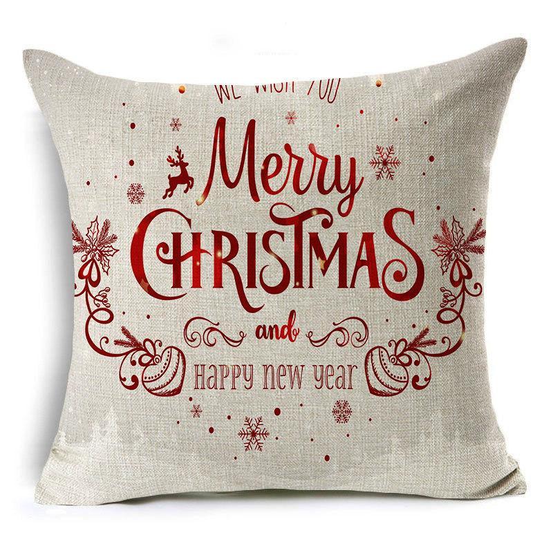 Merry Christmas Holiday Pillow Covers-Theone Apparel