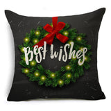 Merry Christmas Holiday Pillow Covers