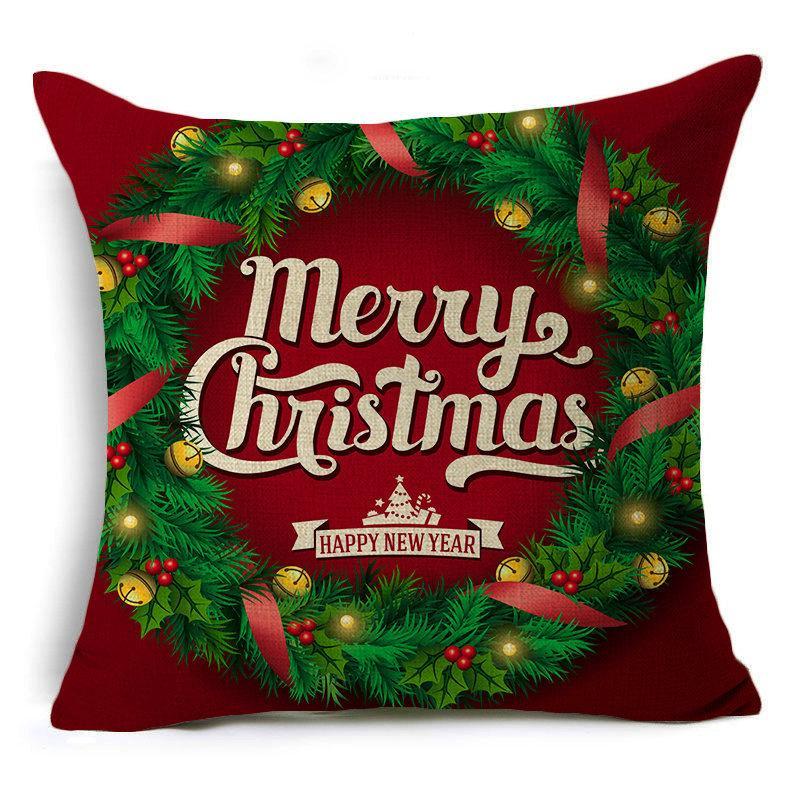 Merry Christmas Holiday Pillow Covers-Theone Apparel