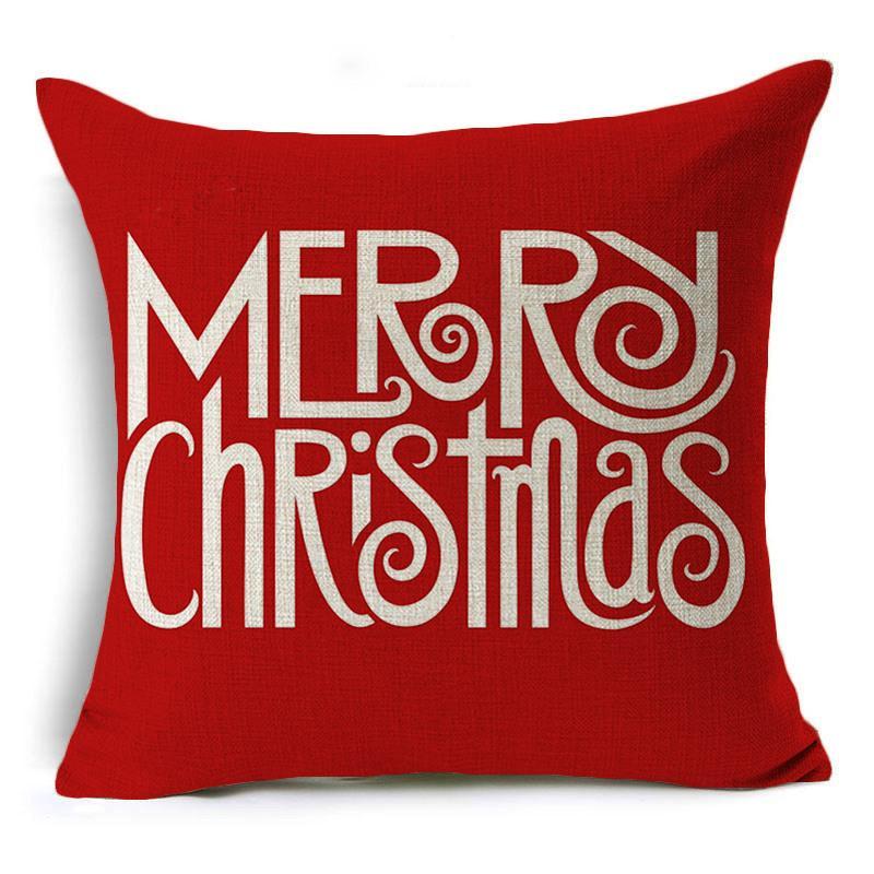 Merry Christmas Holiday Pillow Covers-Theone Apparel