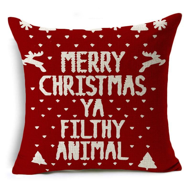 Merry Christmas Holiday Pillow Covers-Theone Apparel