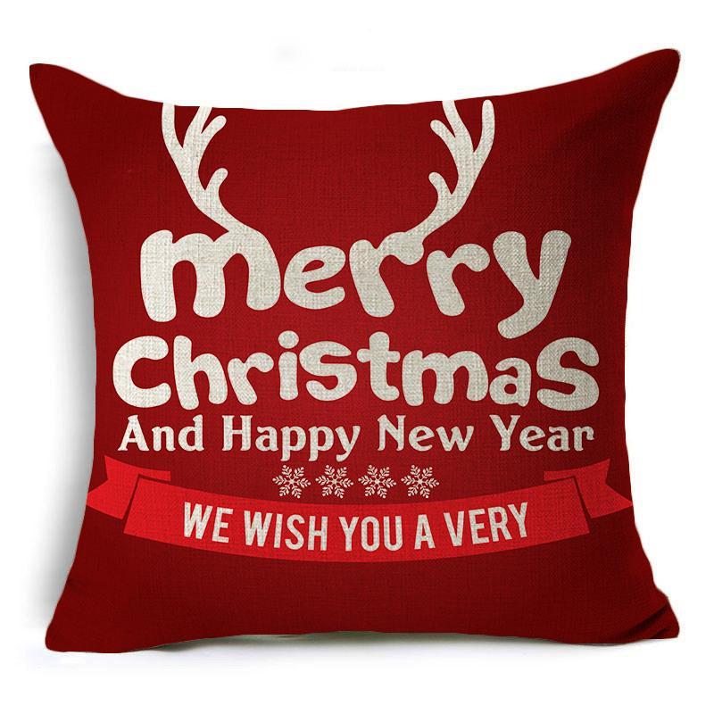 Merry Christmas Holiday Pillow Covers-Theone Apparel