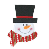 Merry Christmas Snowman Cutlery Bag