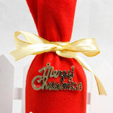 Merry Christmas Wine Bottle Covers