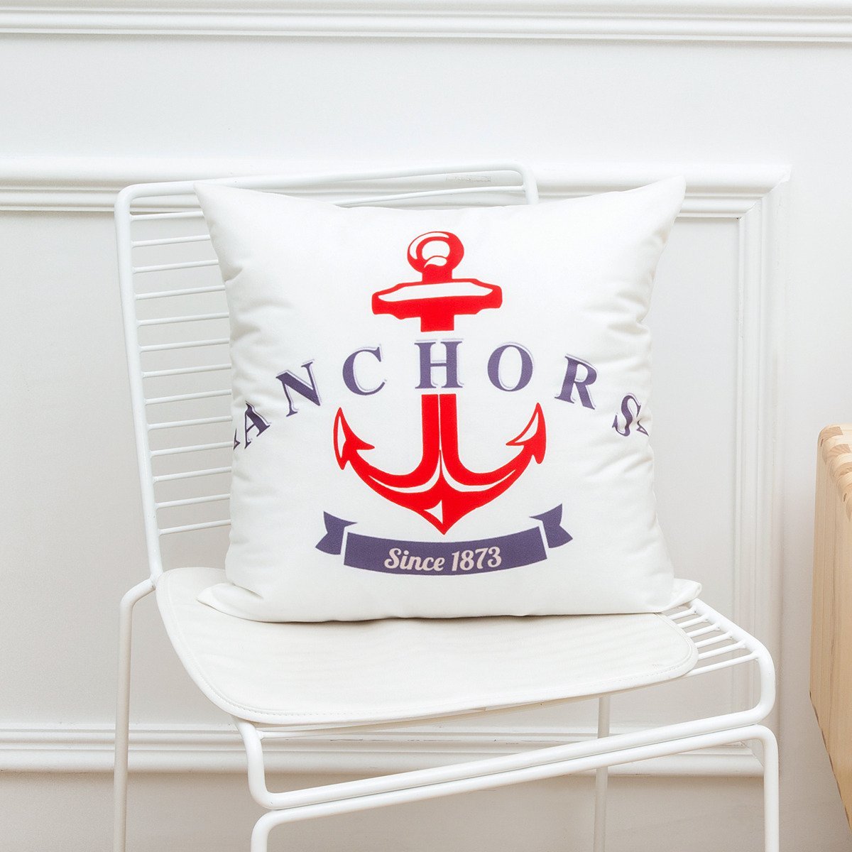 Nautical Navy Inspired Pillow Covers-Theone Apparel