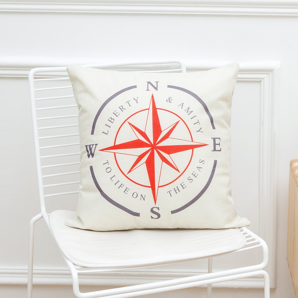 Nautical Navy Inspired Pillow Covers-Theone Apparel