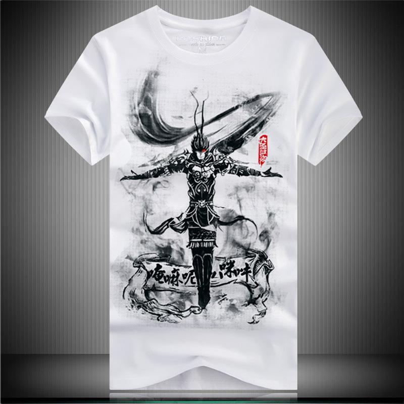 Ninja Madness Short Sleeve Graphic Tee-White-Theone Apparel