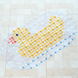 Alfombrilla de bañera antideslizante para niños con azulejos de burbujas