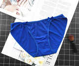 Full Coverage Low Waist Opaque Panties with Bows