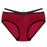 Opaque Low Rise Panties with String Waist Band