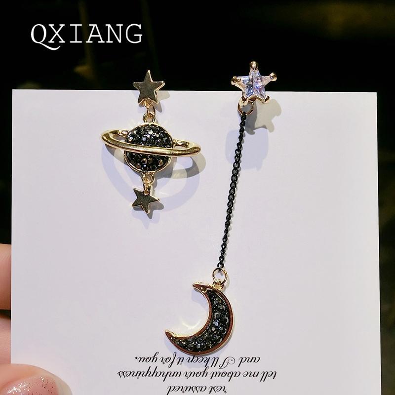 Planetary Play Space Theme Earrings-Theone Apparel