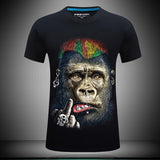 Punk Rock Gorilla Face Shirt