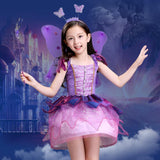 Cute Princess and Butterfly Girl Halloween Costume - Theone Apparel