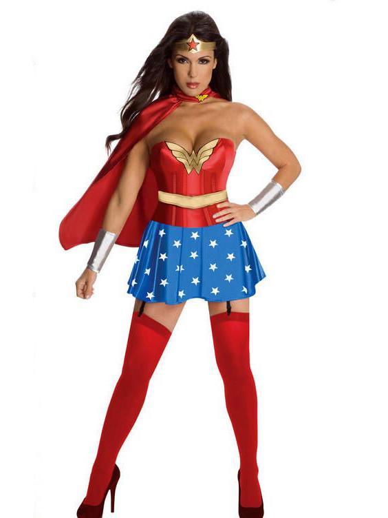 Costume da cosplay sexy Wonderwomen Halloween