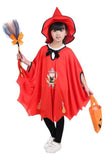 Conjunto completo de disfraz de niña bruja de Halloween