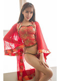 Set di abiti da lingerie di geisha sexy