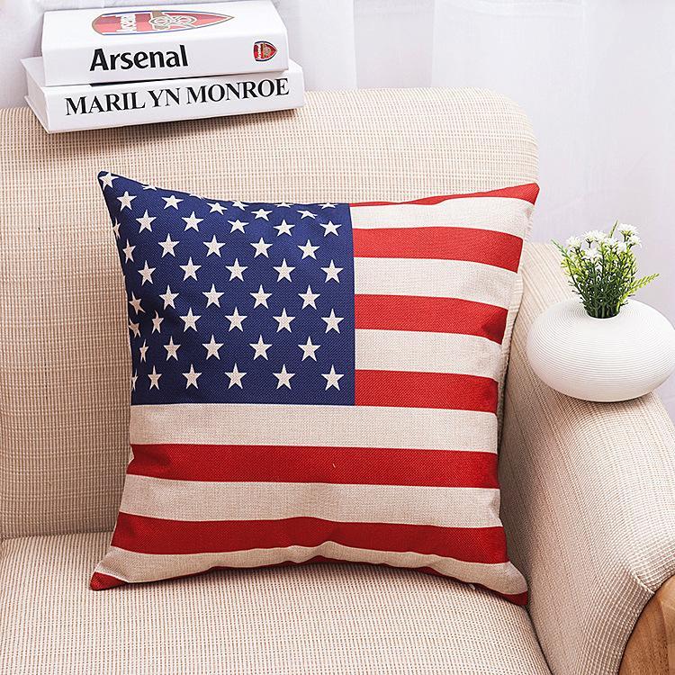 Red White and Blue Patriotic Pillow Covers-Theone Apparel