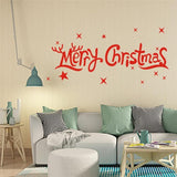 Removable Merry Christmas Wall Stickers