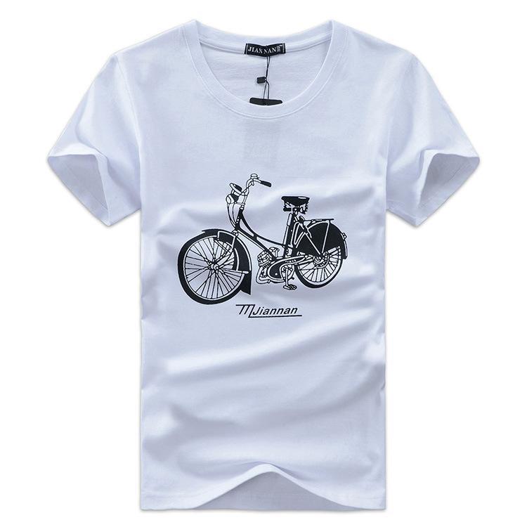 Retro Bike Cruiser Graphic Tee-Theone Apparel