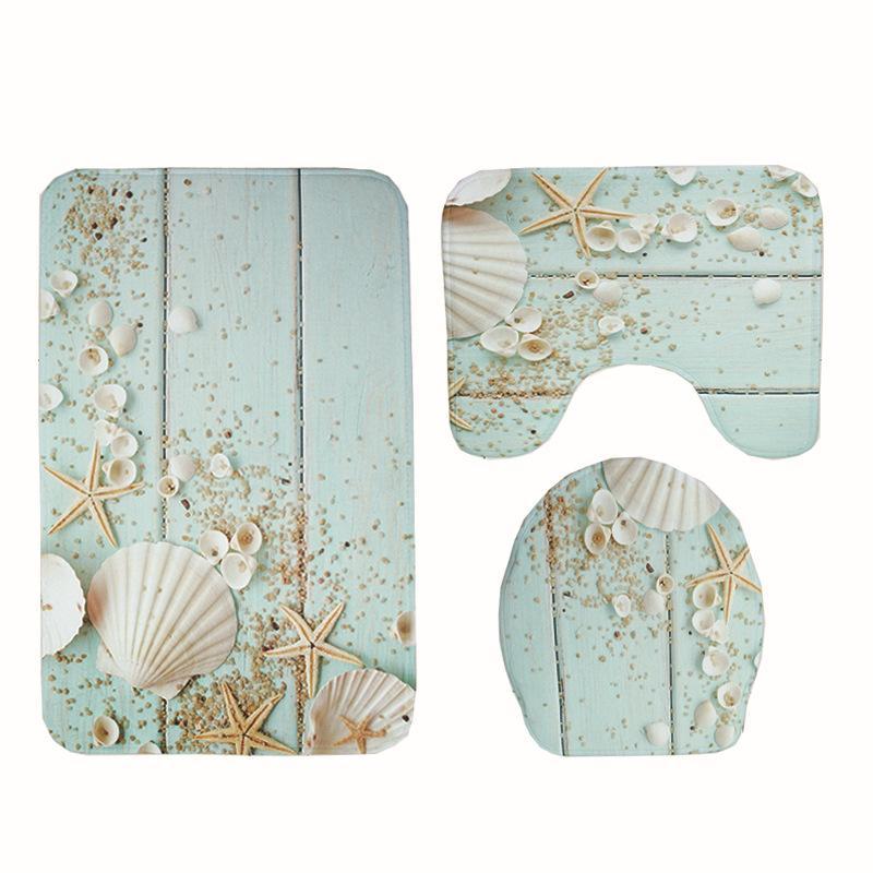 Rustic Beauty Bath Mat Set-Theone Apparel